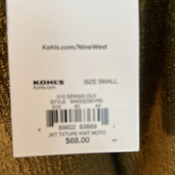 New Nine West motto jacket - Picture 3 of 5